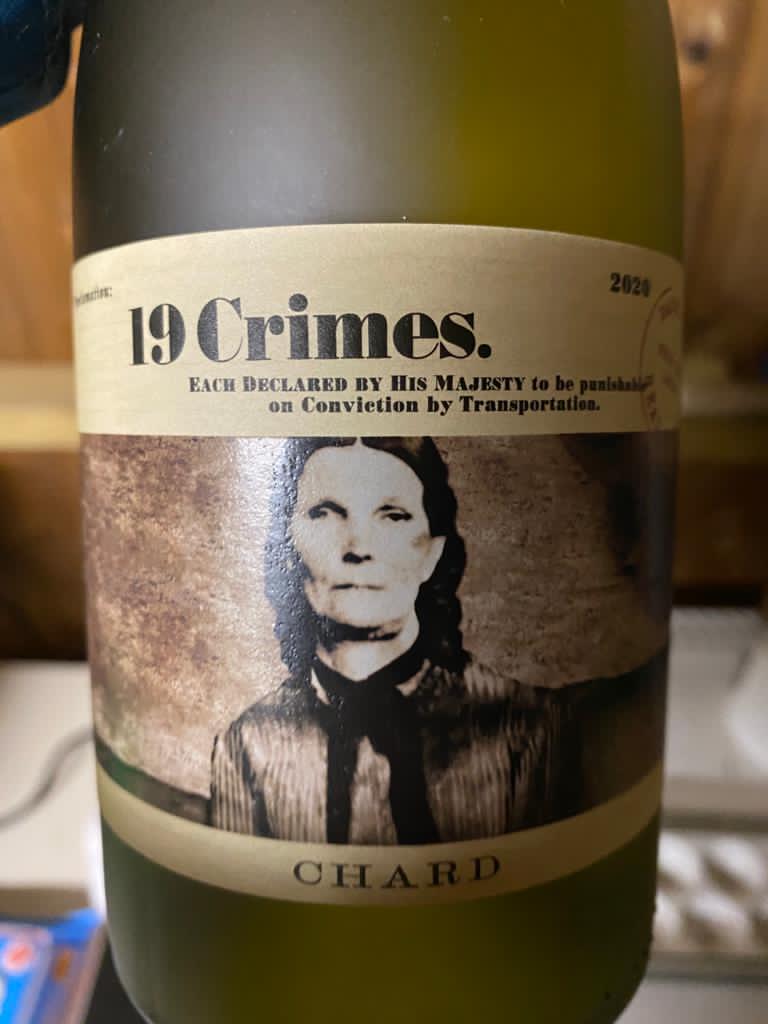 19 crimes chardonnay