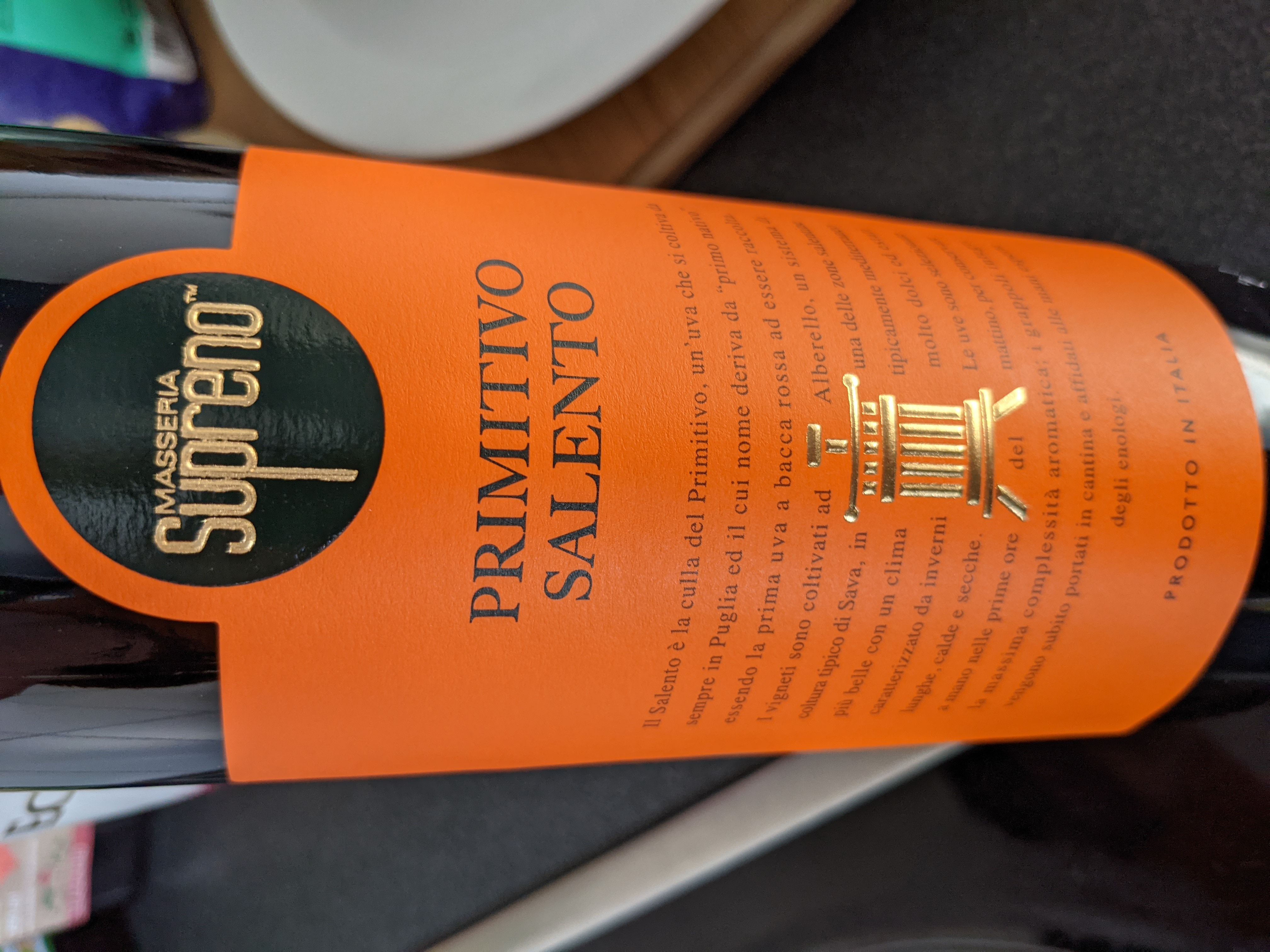 Masseria Supreno - Primitivo Salento