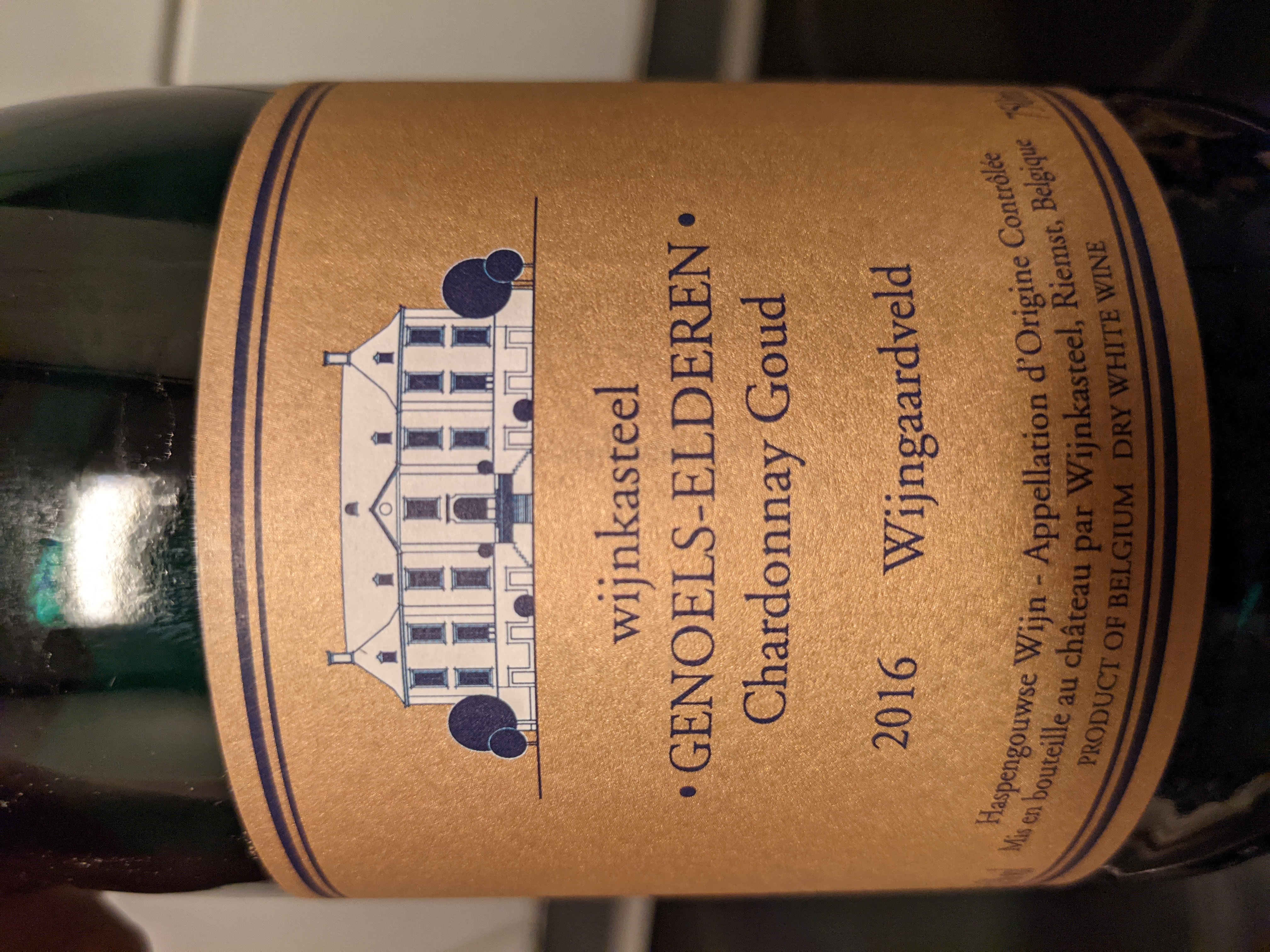 Genoels-Elderen Chardonnay Goud