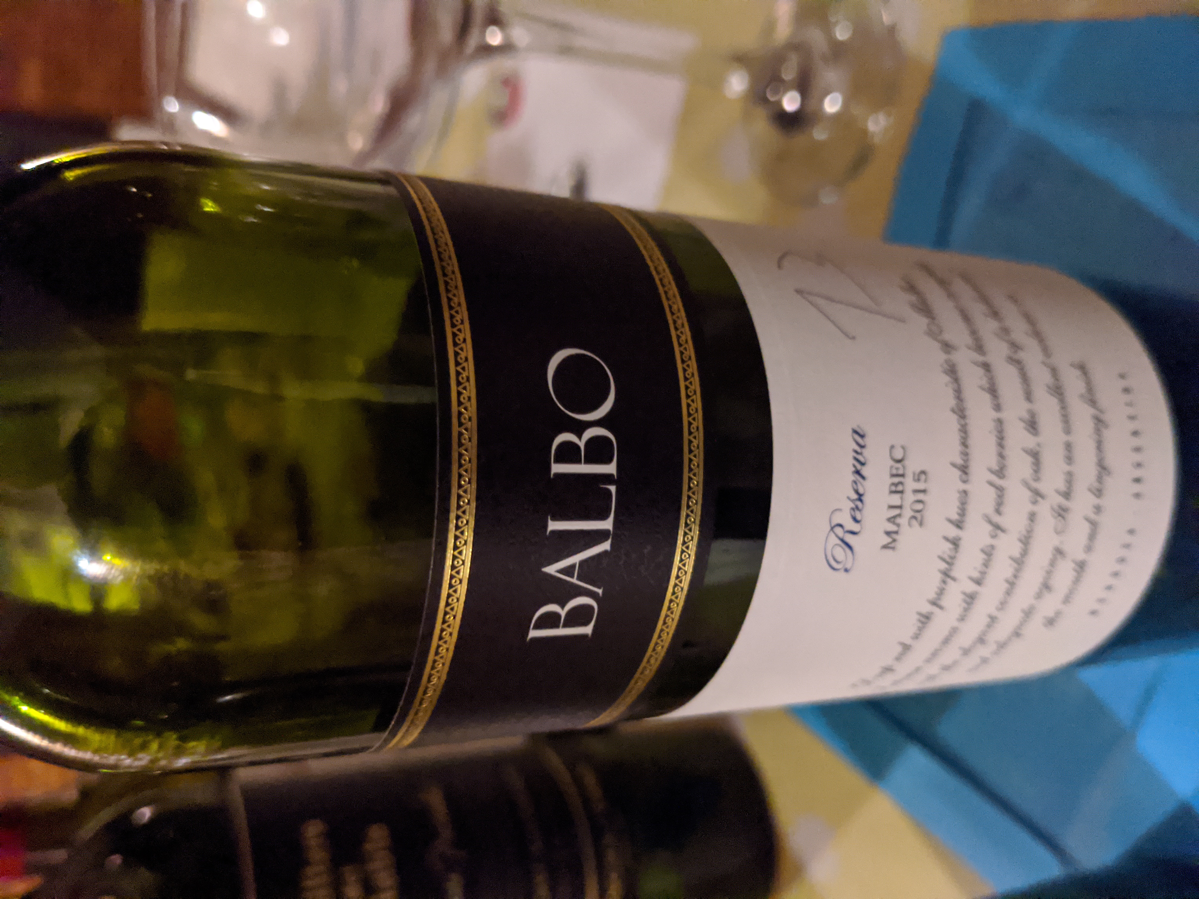 Balbo Reserva Malbec